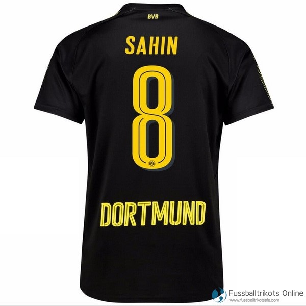 Borussia Dortmund Trikot Auswarts Sahin 2017-18 Fussballtrikots Günstig